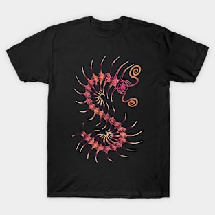 Orange Haze Centipede T-Shirt